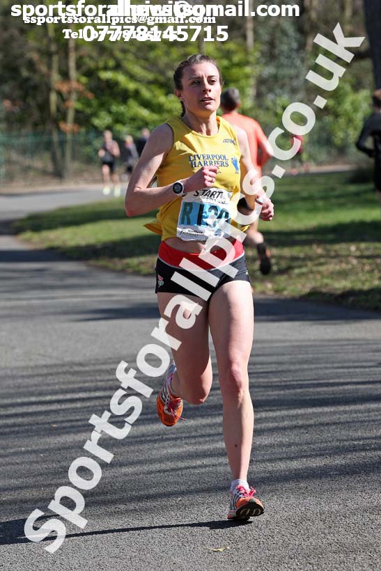 Senior womens Northern 6 Stage Road Relay Champs., Birkenhead Park. Photo: David T. Hewitson/Sports for All Pics